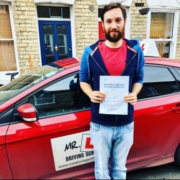 Congratulations to Osian from Cambridge who passed on the 11-1-20 after taking driving lessons with MR.L Driving School.